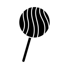 Lollipop icon vector. Candy illustration sign. Sweets symbol or logo.