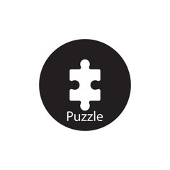 icon puzzle vector