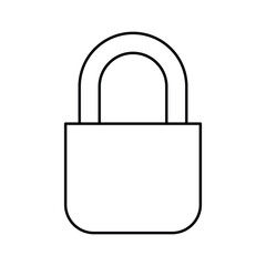 padlock icon design, illustration design