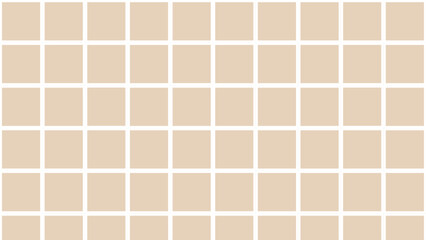 Beige background with white squares