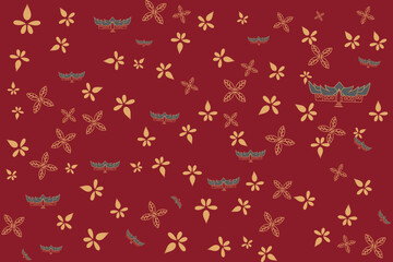 Traditional Pattern from Minangkabau West Sumatera