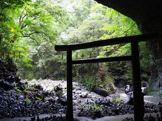 Amano Iwato Shrine and Amano Yasukawara, Cave where the sun goddess hid herself