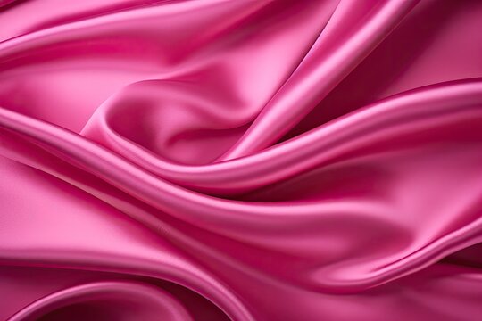 pink silk cloth close up background