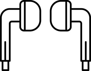 audio, earbuds, earphone, earpods icon