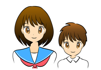 Manga Brother and Sister 