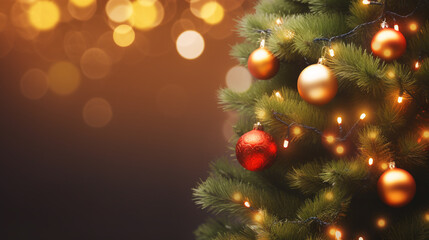 christmas tree lights. Generative Ai