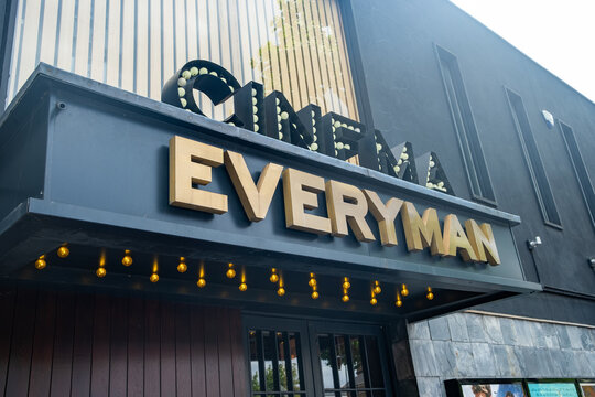 LONDON- Everyman Maida Vale independent cinema on Sutherland Road W9 West London