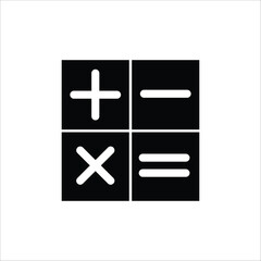 carculator icon design, illustration design