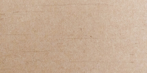 Brown craft paper cardboard texture. Vector 