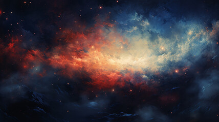 abstract colorful space background