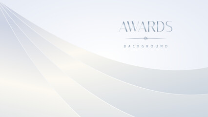 Luxury white award graphic background. Template luxury premium corporate abstract design. Template banner certificate. Modern design concept. Vector illustration.