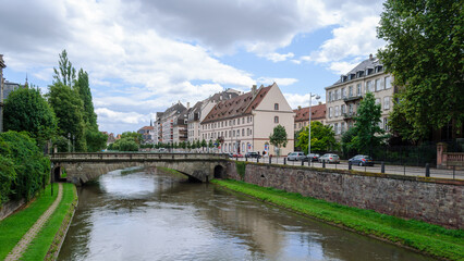 Fototapeta na wymiar city view Strasbourg 