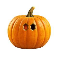 Fototapeta premium Halloween pumpkin font quotation mark, 