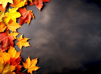 Naklejka na ściany i meble Infinite Autumn: Backgrounds for Endless Creativity