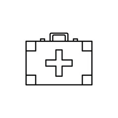 medicine storage box icon design, illustration design