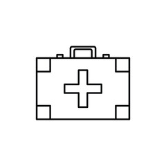 medicine storage box icon design, illustration design