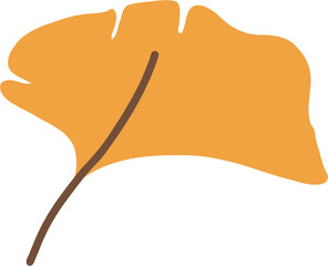 doodle freehand sketch drawing of maple leaf.