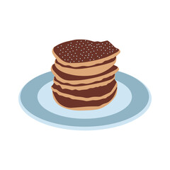 Collection of National Pancake Day Elements for template design