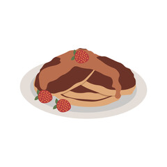 Collection of National Pancake Day Elements for template design