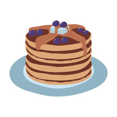 Collection of National Pancake Day Elements for template design
