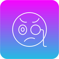 Obraz premium Monocle Icon