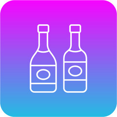 Wine Bottles Icon