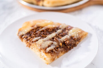 Cinnamon Dessert Pizza