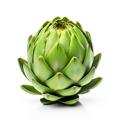 Obraz premium artichoke isolated on white background