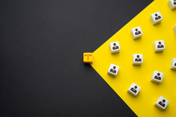 Finding and hiring new employees. The lighthouse is attracting new employees. Agitate people to go after. Follow up. Guiding.