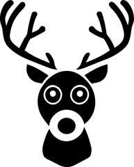 Fototapeta premium Reindeer icon