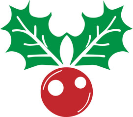 Christmas cranberry icon 2