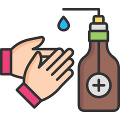 Obraz na płótnie Canvas Soap washing icon symbol image vector. Illustration of the soap antiseptic foam cleaner sanitary design image