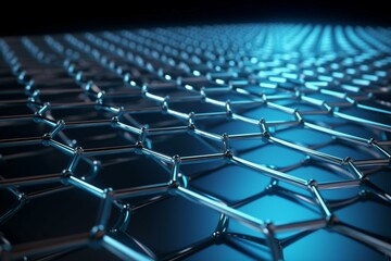 3D lattice graphene superconductivity futuristic chemistry. Generative AI