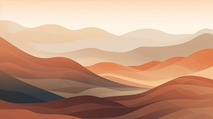 Fototapeta na wymiar Beautiful mountains landscape. Nature background. Vector illustration for backdrops, banners, prints, posters, murals and wallpaper design.