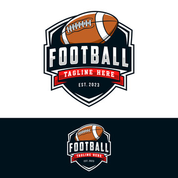 American Football Sports logo and badge, american football logo vector illustration