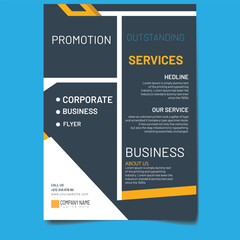 Obraz premium Poster flyer pamphlet brochure cover design layout graphic vector template in a4 size