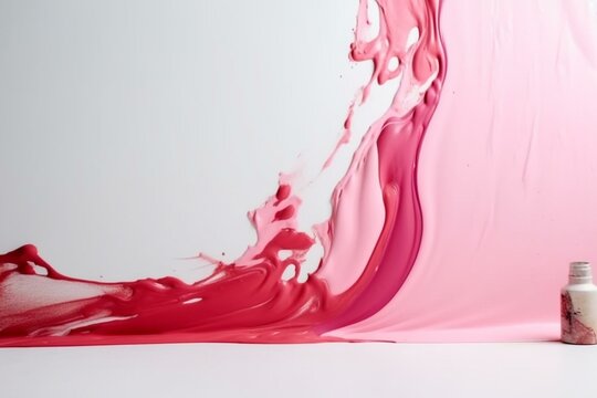 Pink background with dripping paint - Free Photo (42Jay4) - Noun Project