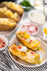 Pressure Cooker Baked Potatoes