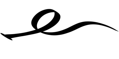 Freestyle Black Line Vector