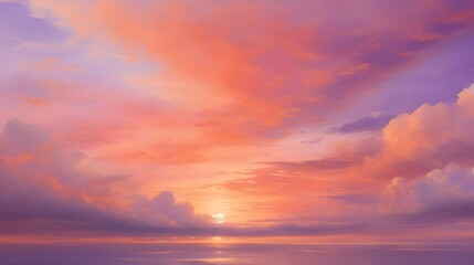 Captivating Dusk Sky Background Evening Sky Background Sunset Horizon Design Twilight Sky Backdrop Picturesque Dusk Landscape Elegant Nightfall Sky Illustration AI Generative