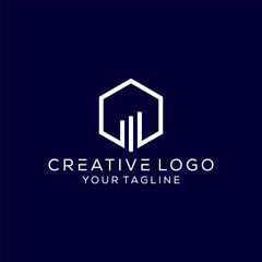 creative building logo design vector
