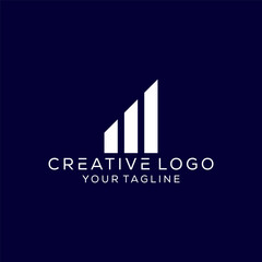 creative building logo design vector