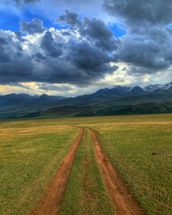 road to the mountains