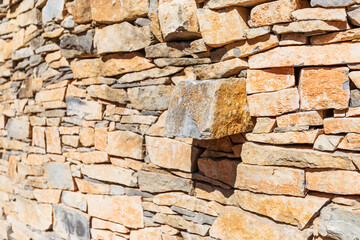 Mur en pierres sèches