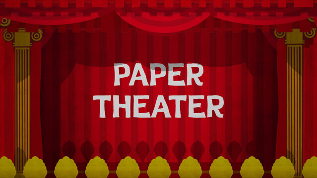 Paper Theatre Logo Reveal