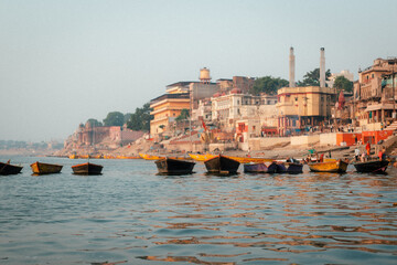 mornings in Varanasi, India