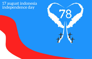 78th years 17 august indonesia independence day