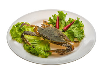 Raw crab
