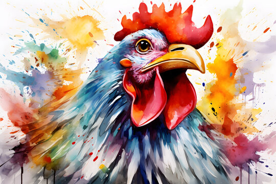 Chicken Painting Images  Browse 131110 Stock Photos Vectors and Video   Adobe Stock