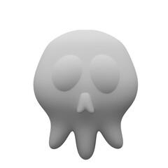 3d human skull